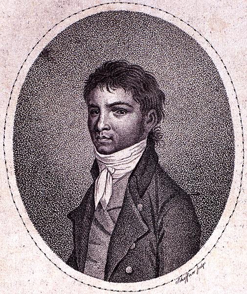Scheffnerin kaivertama Louis van Beethoven (1712-73) (mezzotint) tekijältä German School