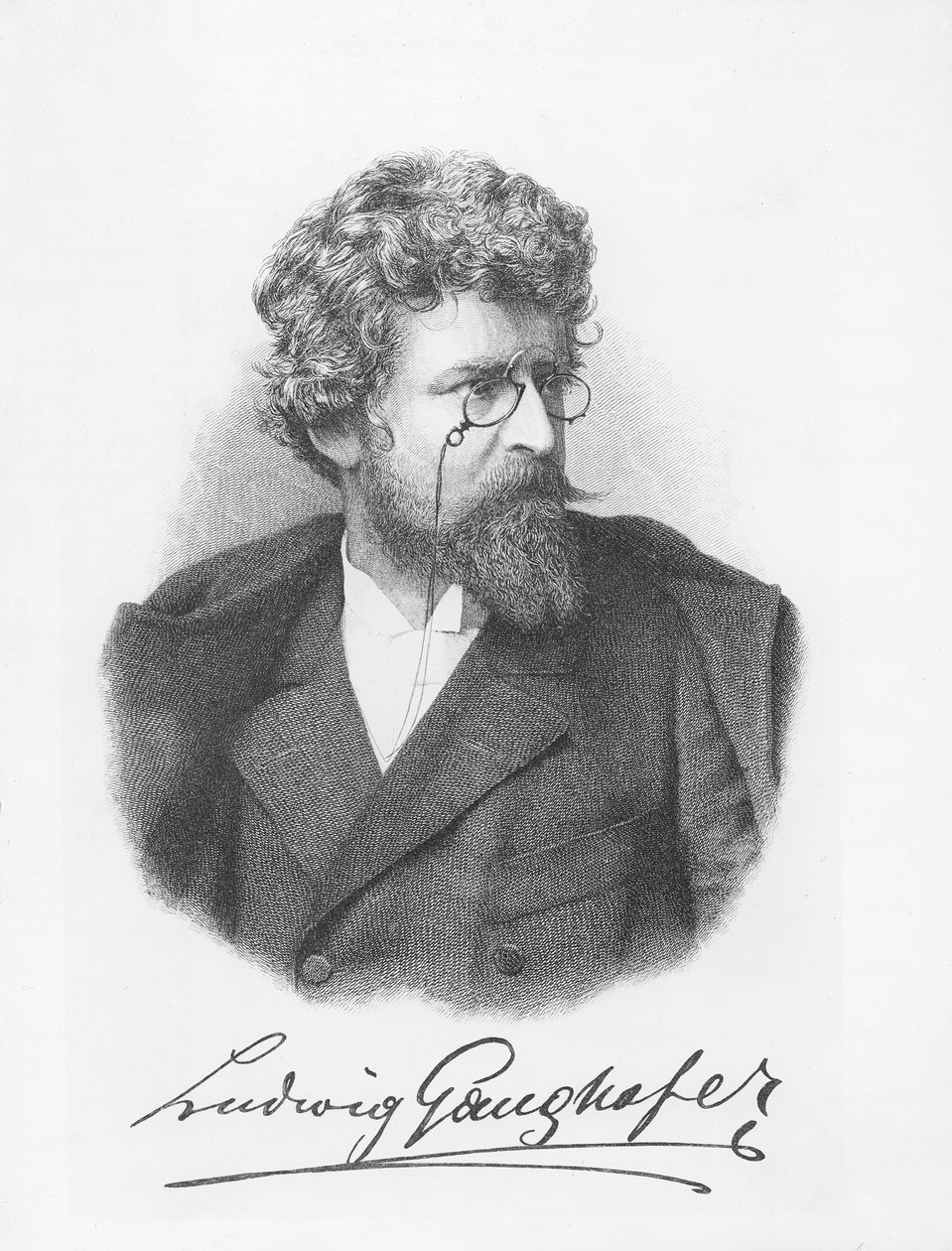 Ludwig Ganghofer (kaiverrus) tekijältä German School