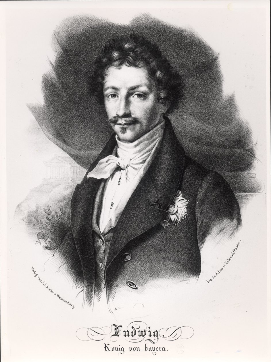 Ludwig I Baijerilainen (25. elokuuta 1786 - 29. helmikuuta 1868) tekijältä German School