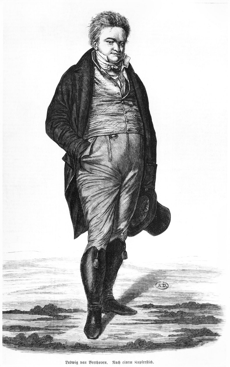Ludwig van Beethoven (1770-1827) tekijältä German School