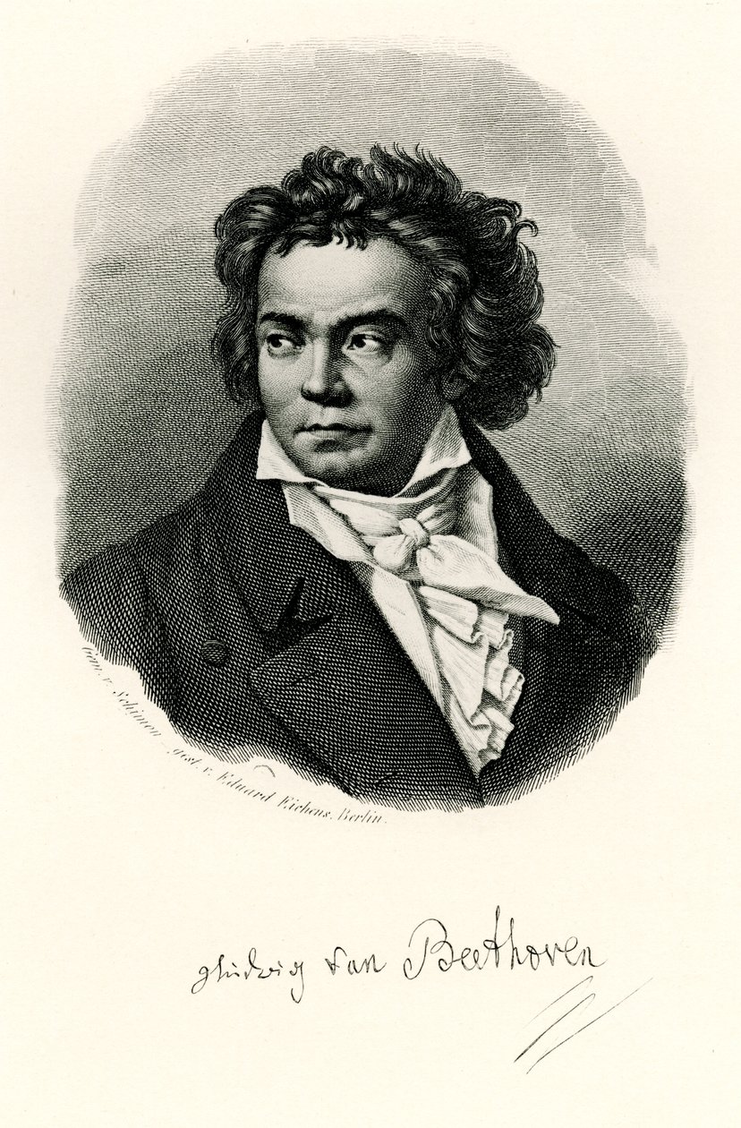 Ludwig van Beethoven, 1884-90 tekijältä German School