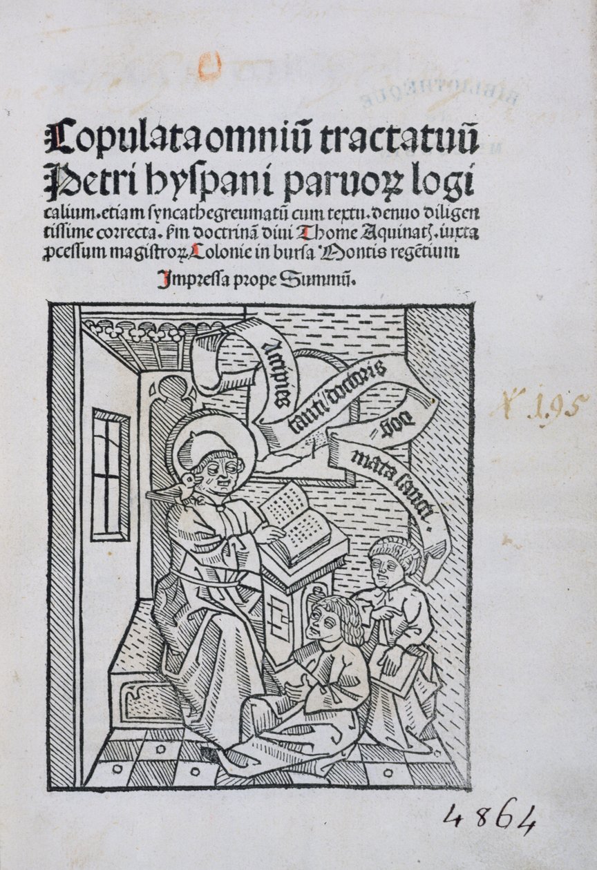 Mestari ja oppilaat, 1490 tekijältä German School