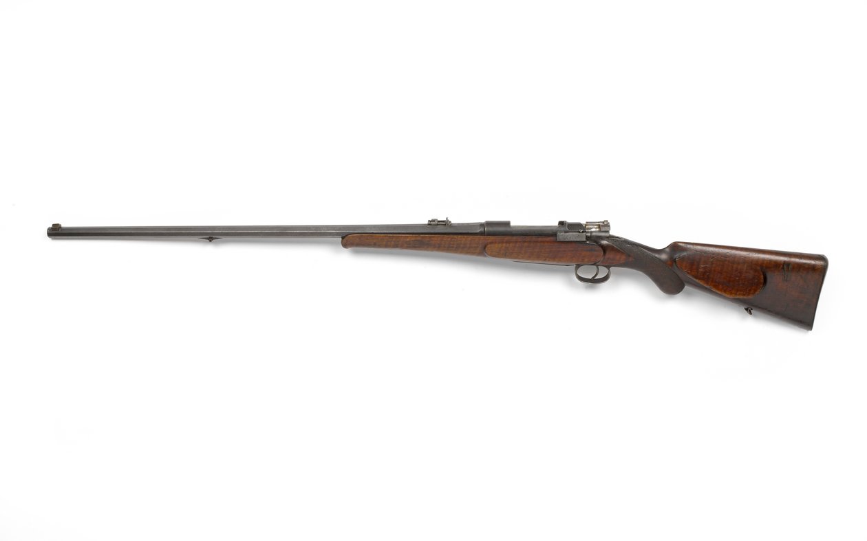 Mauser 7 mm:n pulttitoiminen urheilukivääri, n. 1900 (kivääri, pulttitoiminen, urheilullinen, Mauser, 7 mm) tekijältä German School