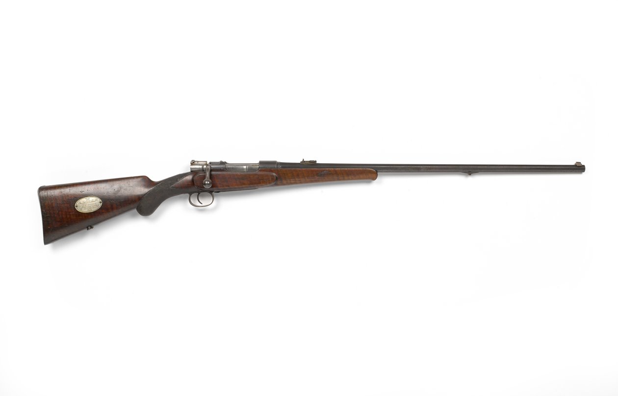 Mauser 7 mm:n pulttitoiminen urheilukivääri, n. 1900 (kivääri, pulttitoiminen, urheilullinen, Mauser, 7 mm) tekijältä German School