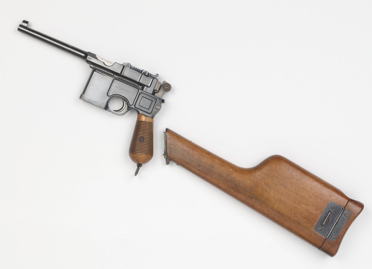 Mauser C96 7,63 mm pistooli tekijältä German School