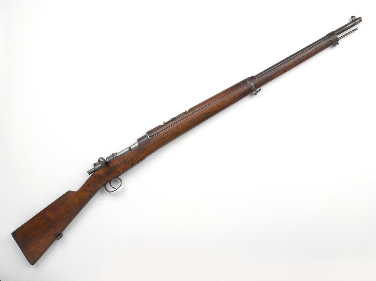 Kenraali Louis Bothan käyttämä Mauser M1896 7,92 mm:n pulttikivääri 1896 tekijältä German School