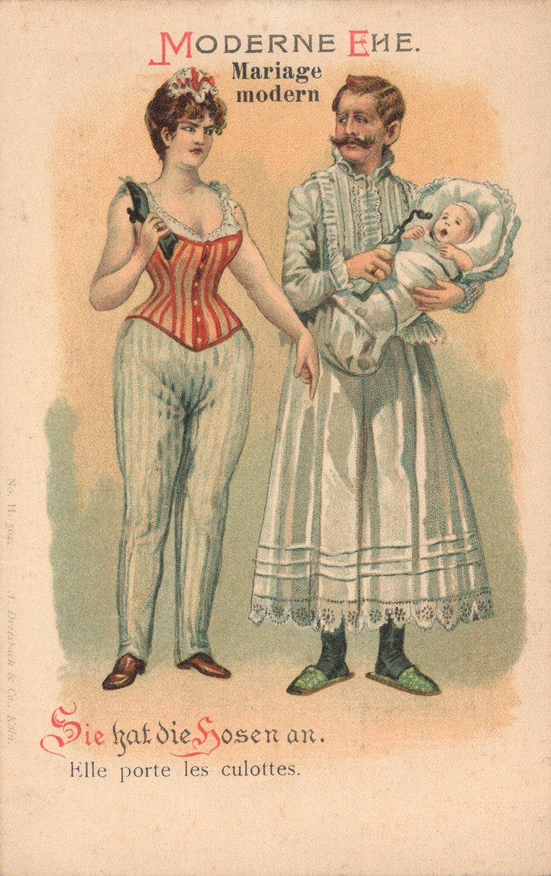 Moderni avioliitto (chromolitho) tekijältä German School