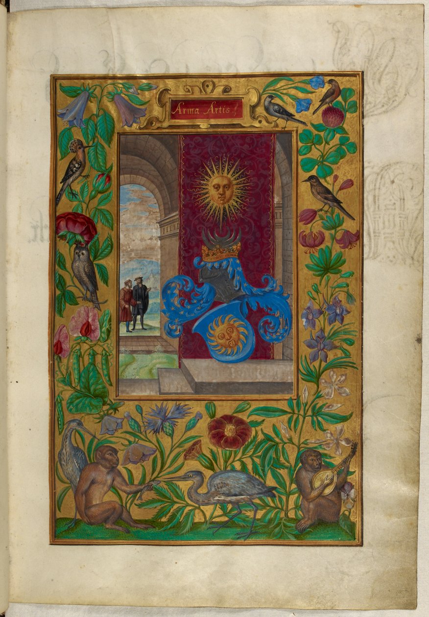Ms Harley 3469, f.2 Two Golden Suns, Salomon Trismosinin Splendor Solisista tekijältä German School