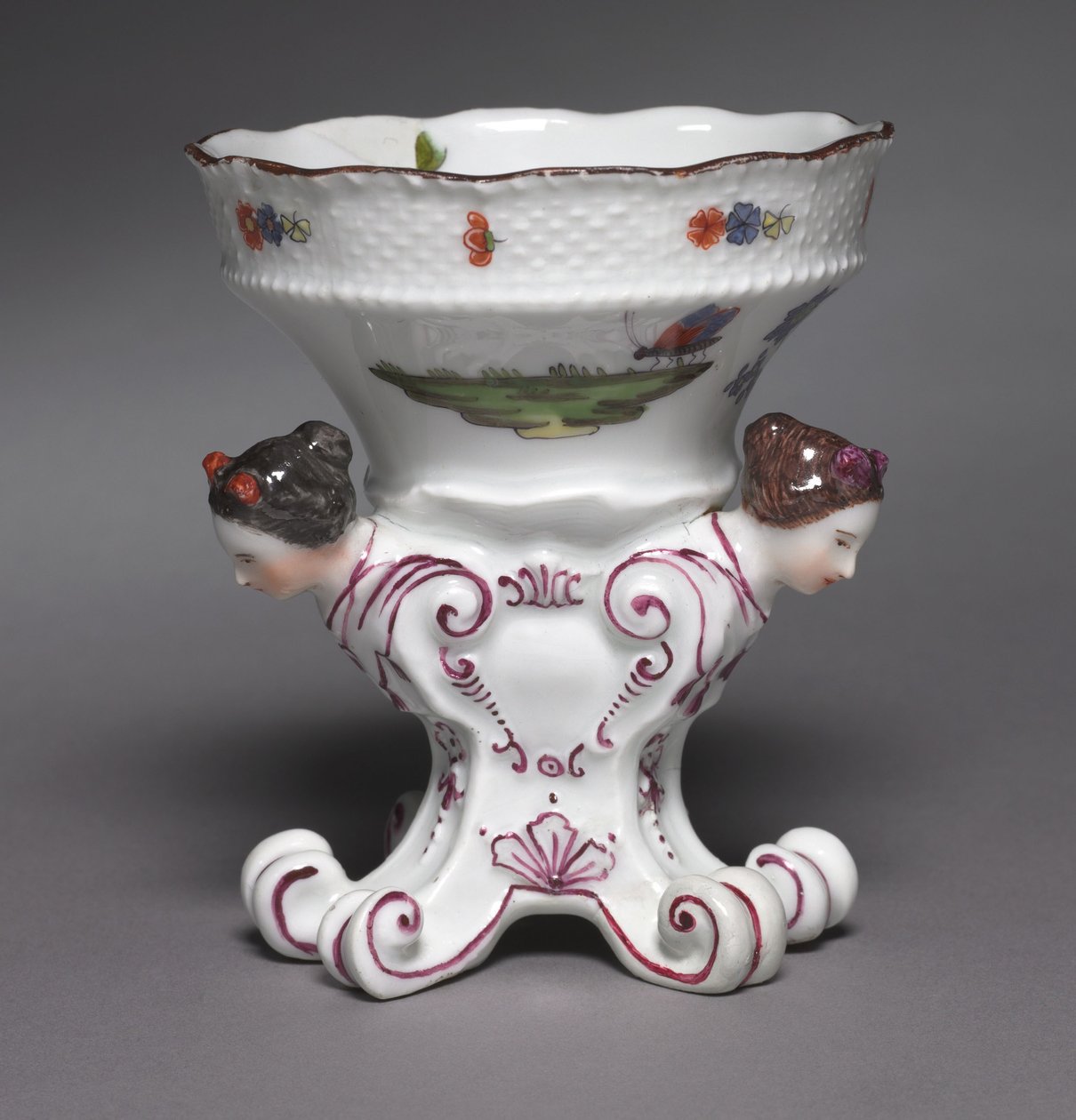 Suolapari Sulkowsky Servicestä, valmistaja Meissen Porcelain Factory, Saksa, 1735-1756 tekijältä German School