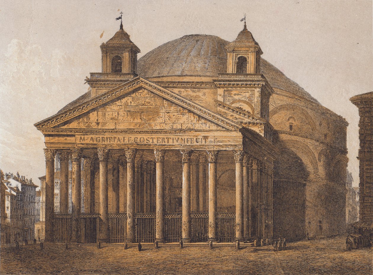 Pantheon, Rooma (värilitro) tekijältä German School