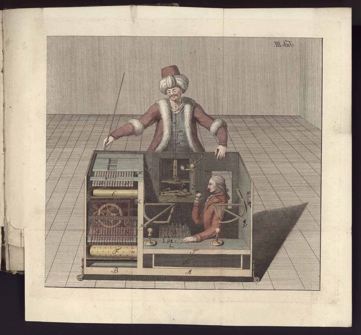 Levy III, Herr von Kempelenin shakinpelaajasta ja hänen kopiostaan, Leipzig ja Dresden: Joh. Gottl. Broadhead, 1789 tekijältä German School