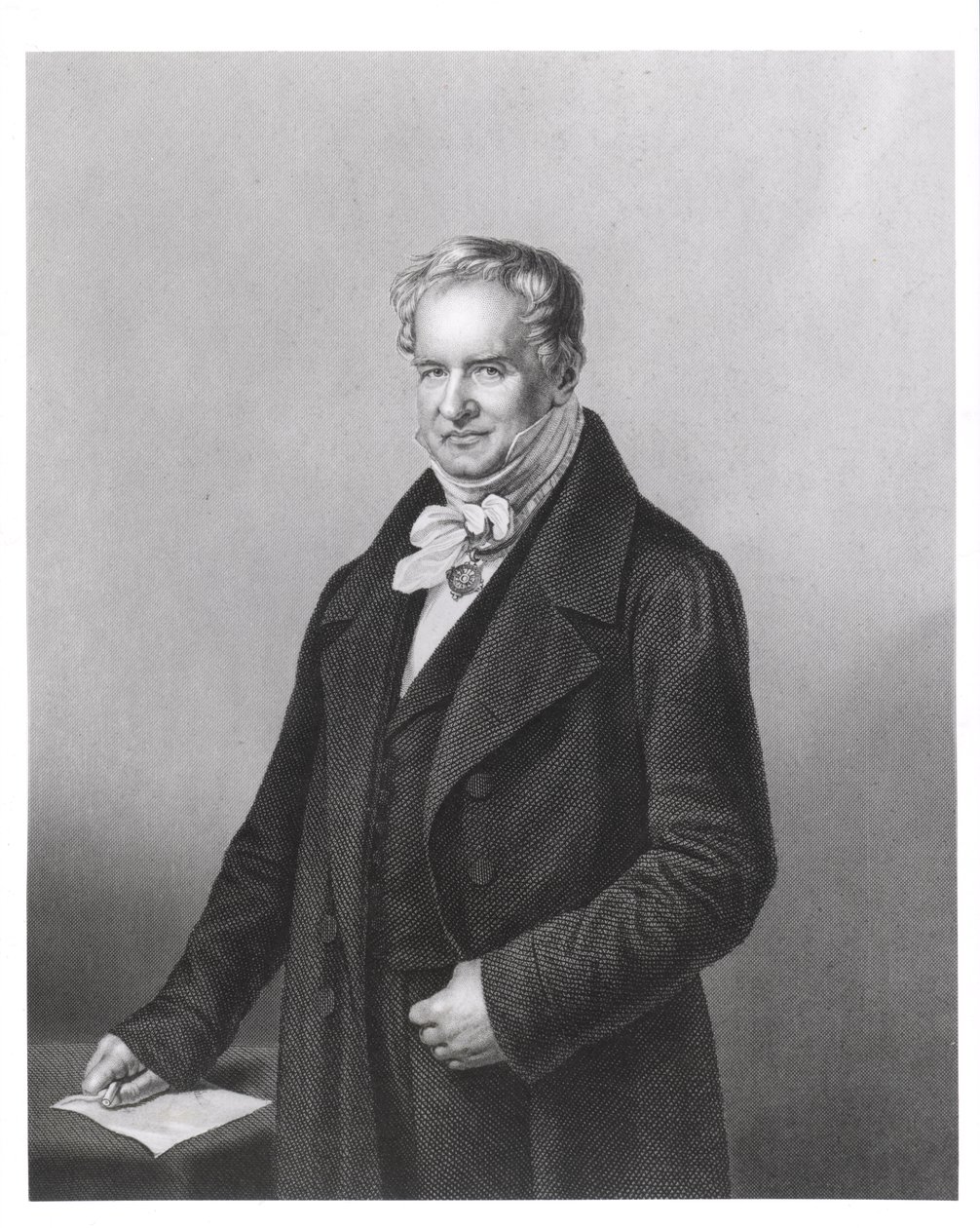 Paroni Alexander von Humboldtin (1769-1859) muotokuva tekijältä German School