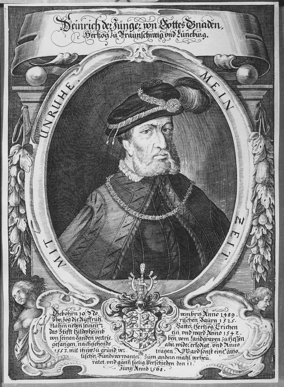 Henry Nuoremman (1489-1568), Brunswickin ja Luneburgin herttuan muotokuva tekijältä German School