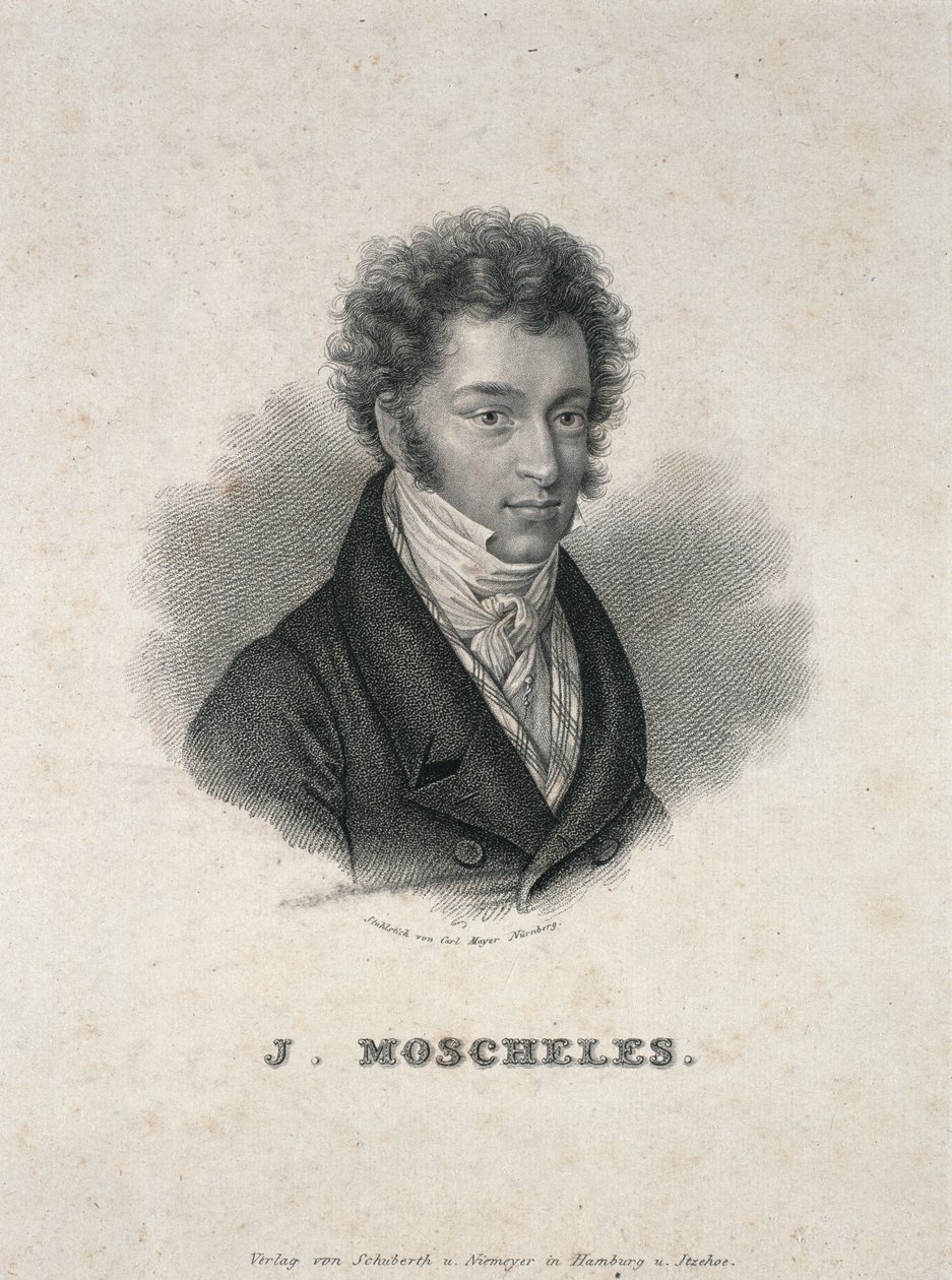 Ignaz Moschelesin muotokuva (1794-1870) tekijältä German School