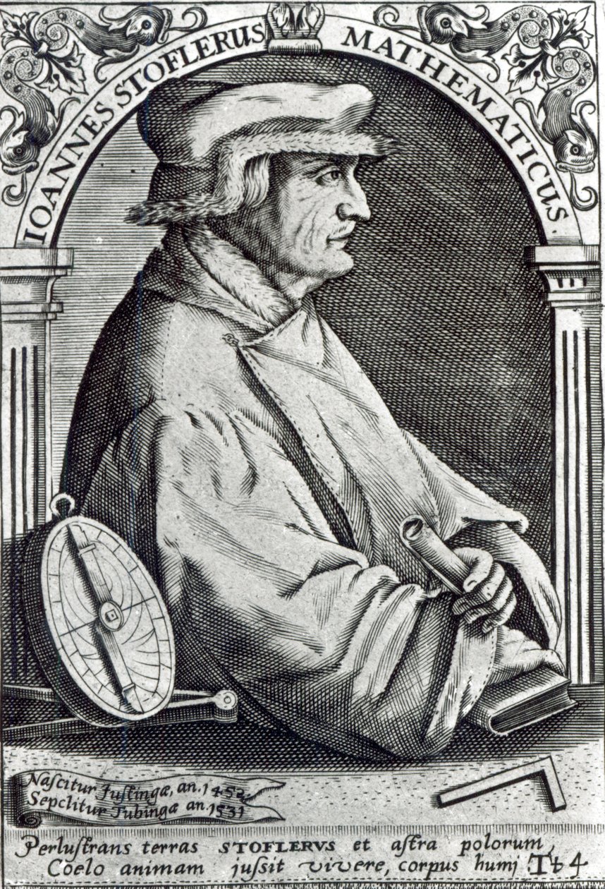 Johannes Stofflerin muotokuva tekijältä German School
