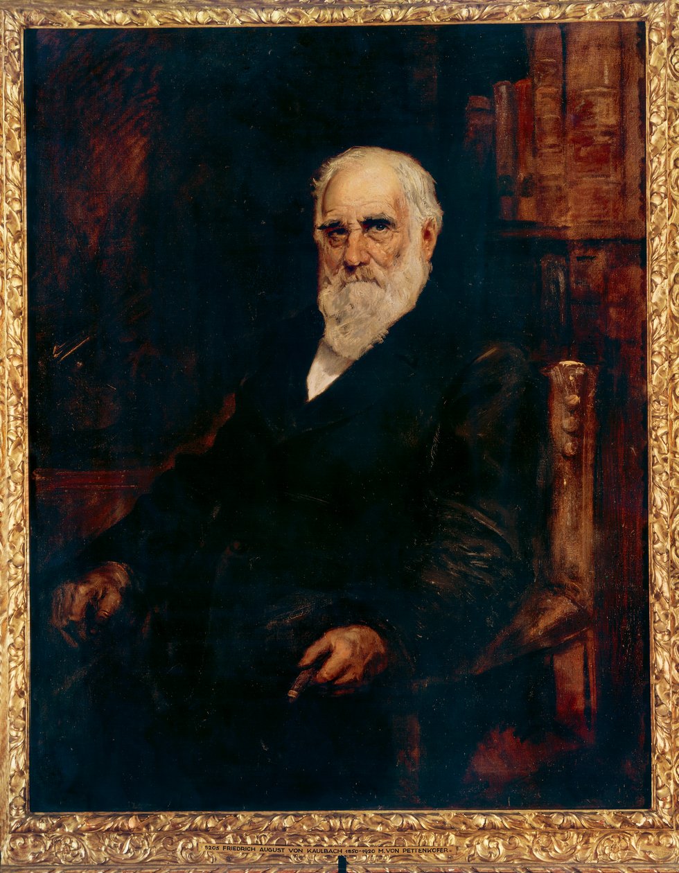 Max Joseph von Pettenkoferin muotokuva (öljy kankaalle) tekijältä German School