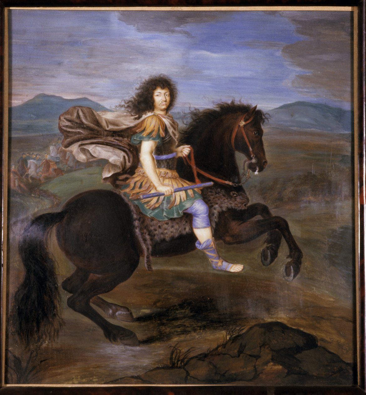 Armeijan komentajan muotokuva, 1676 tekijältä German School