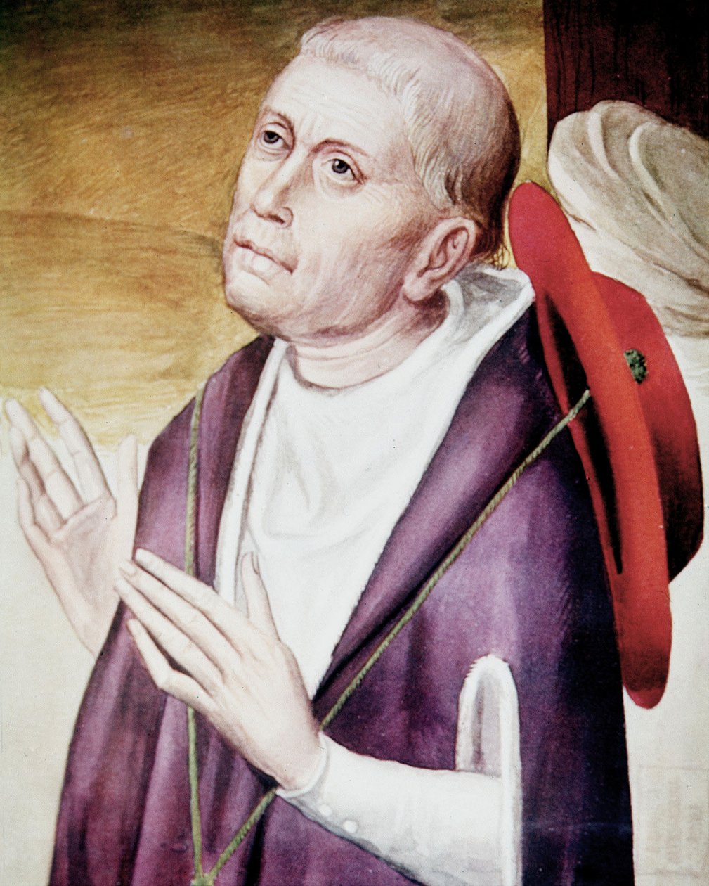 Nicholas of Cuesin muotokuva tekijältä German School