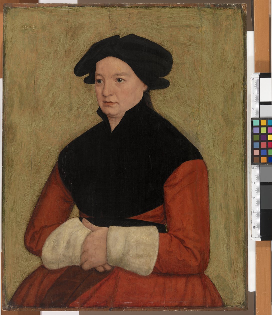 Naisen muotokuva, 1578 tekijältä German School