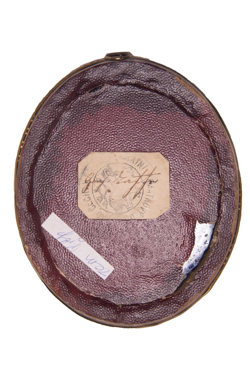 Aviomiehen muotokuva, 1700-luvun loppu (vaha) tekijältä German School