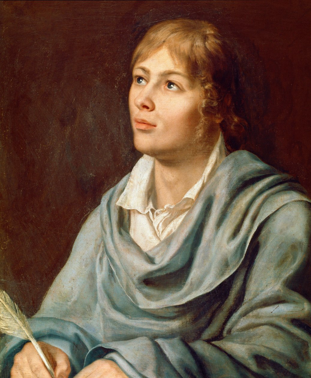 Itävaltalaisen säveltäjän Wolfang Amadeus Mozartin (1756-1791) muotokuva 1800-luvun saksalaisen koulukunnan maalaus. Napoli, San Pietro ja Majella Konservatorio tekijältä German School