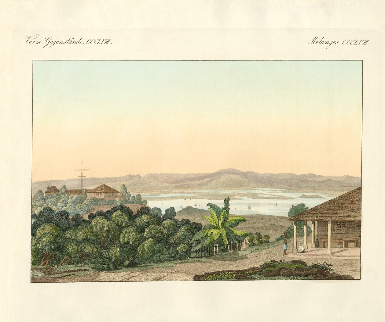 Pulu Penang (värillinen kaiverrus) tekijältä German School