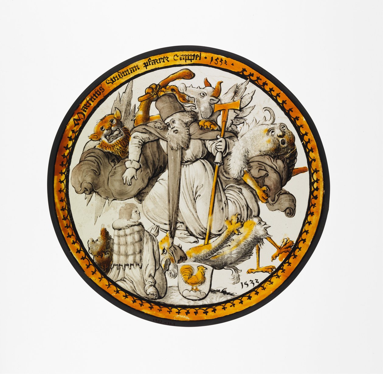 Roundel Saint Anthonyn kiusauksen kanssa tekijältä German School