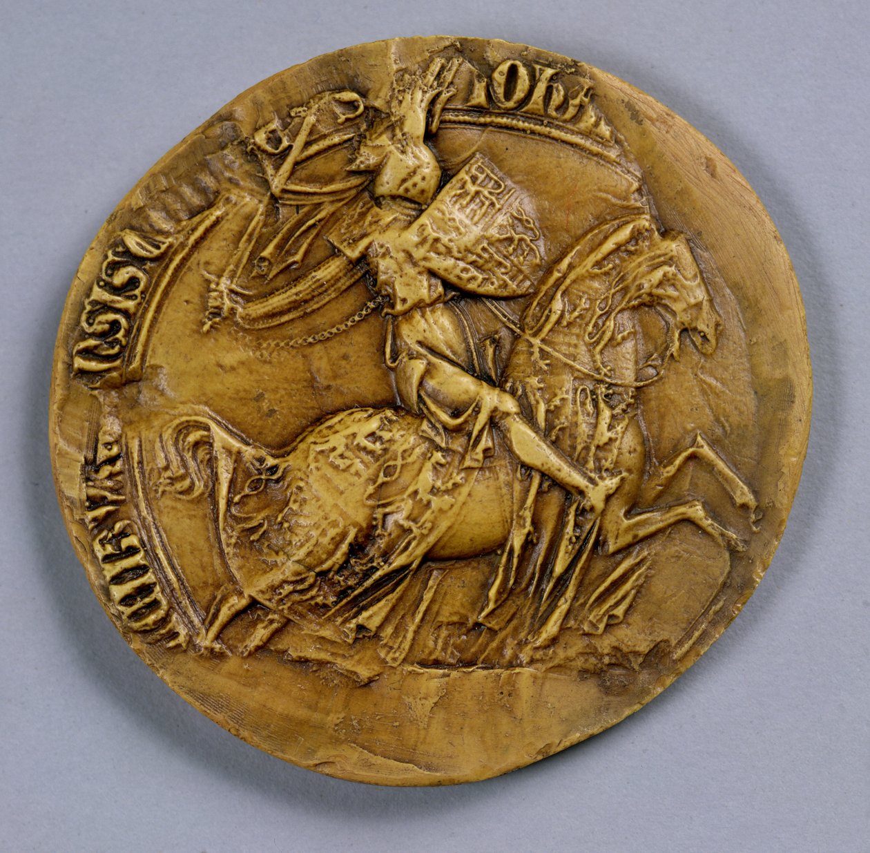 Johannes I:n (1296-1346), Luxemburgin, Böömin kuninkaan sinetti tekijältä German School