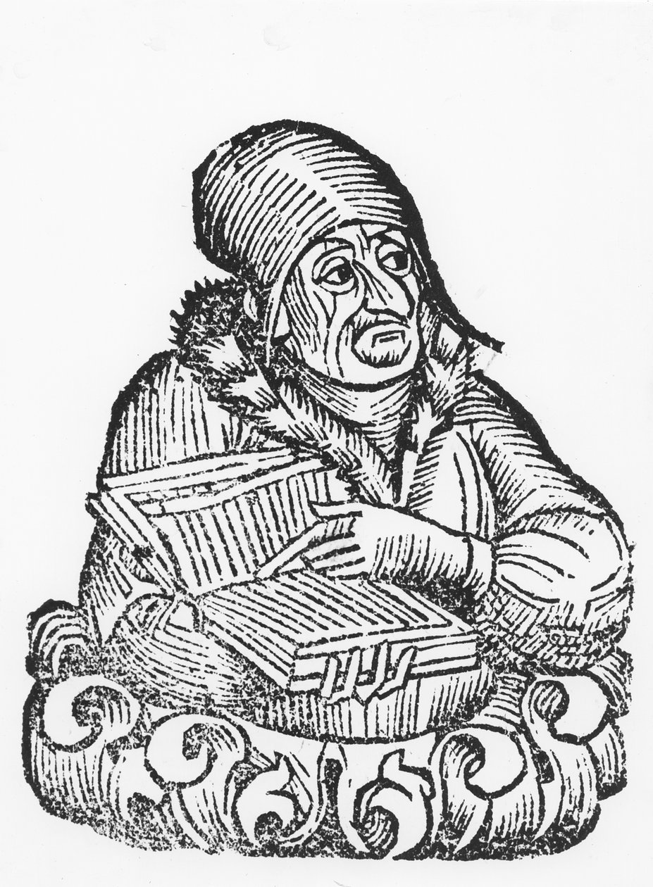 Pyhä Nicolo Perot, Hartmann Schedelin (1440-1514) "Liber Chronicarum" -teoksesta 1493. tekijältä German School