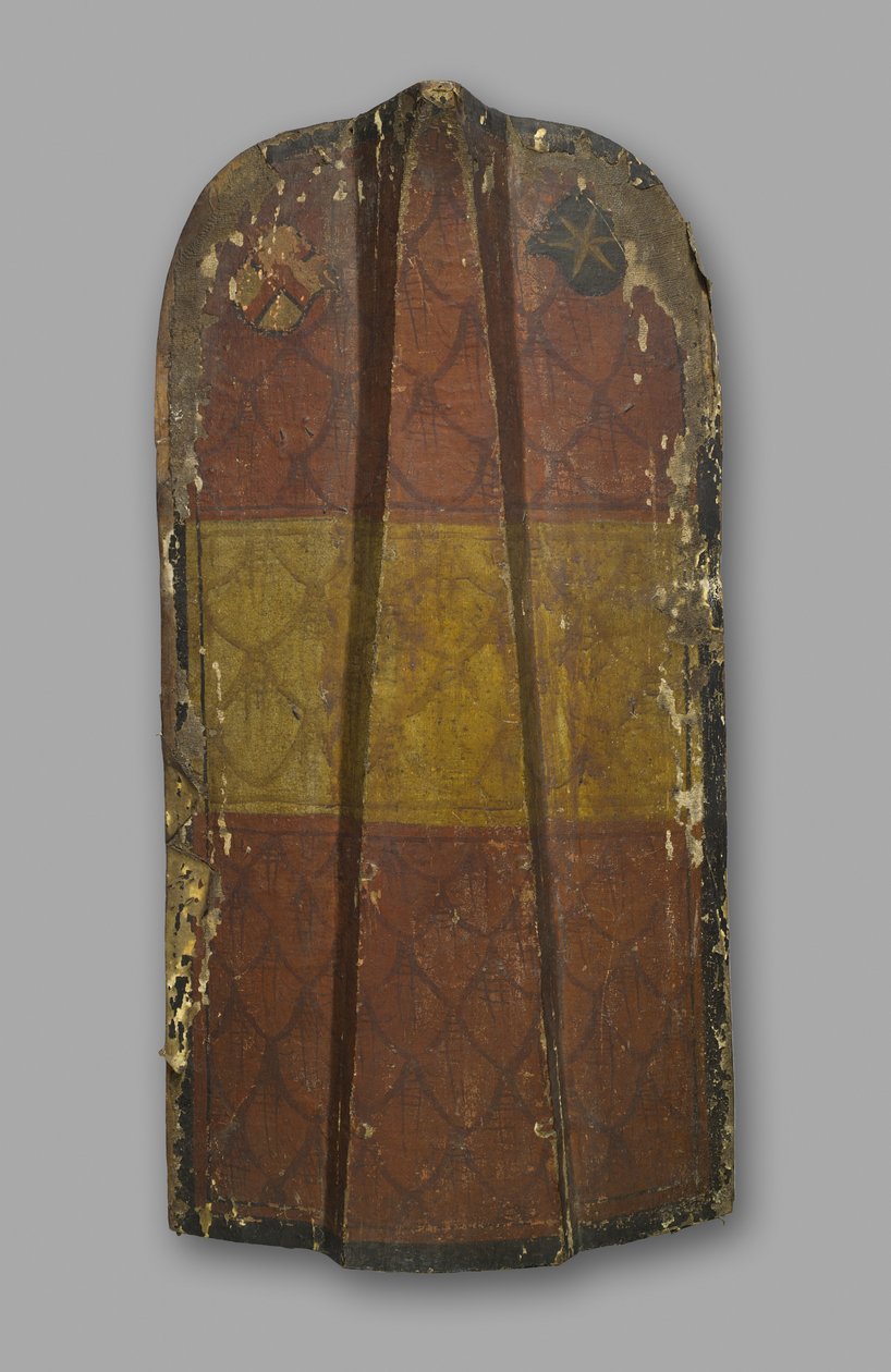 Pysyvä piha, Klausen, n. 1480-1490 (puu, rauta ja villisiannahka) tekijältä German School