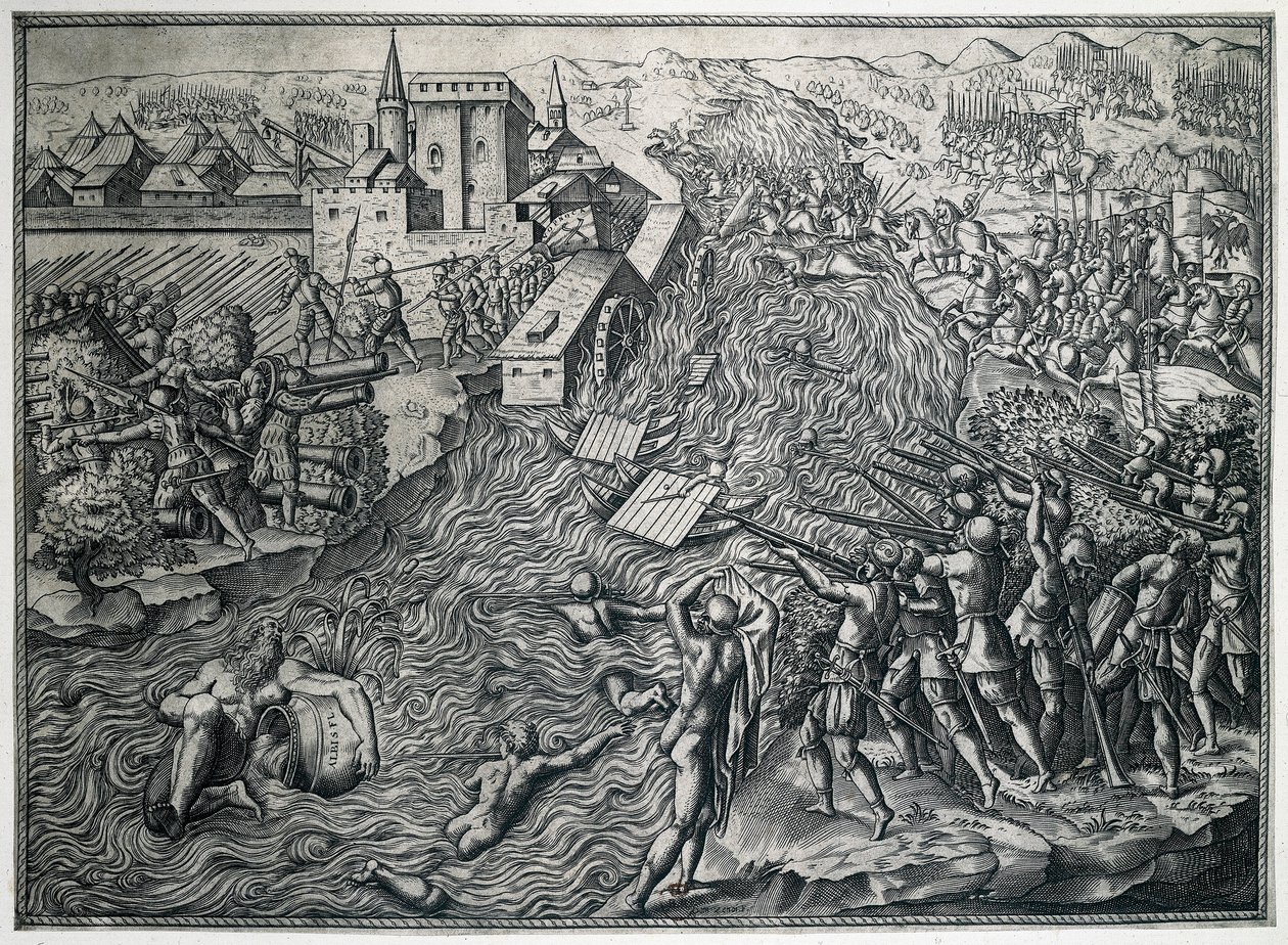 Muehlbergin taistelu 25. huhtikuuta 1547 tekijältä German School