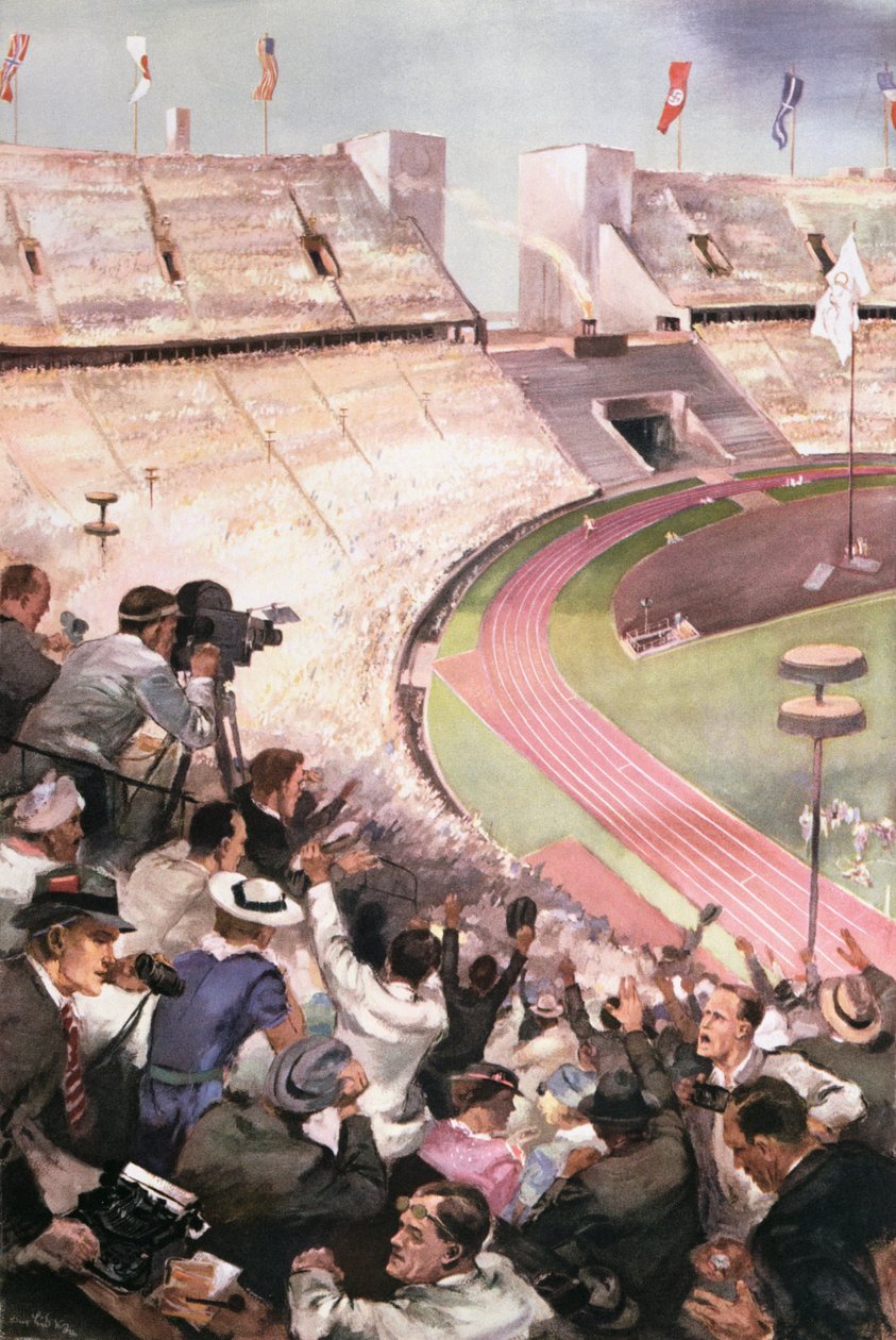 Berliinin olympialaiset, Berliner Illustrierte Zeitung, 1936 tekijältä German School