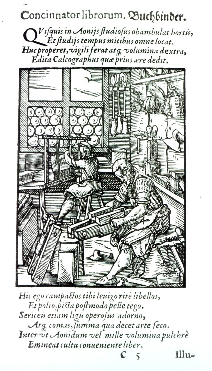 The Bookbinder, kustantaja Hartman Schopper tekijältä German School