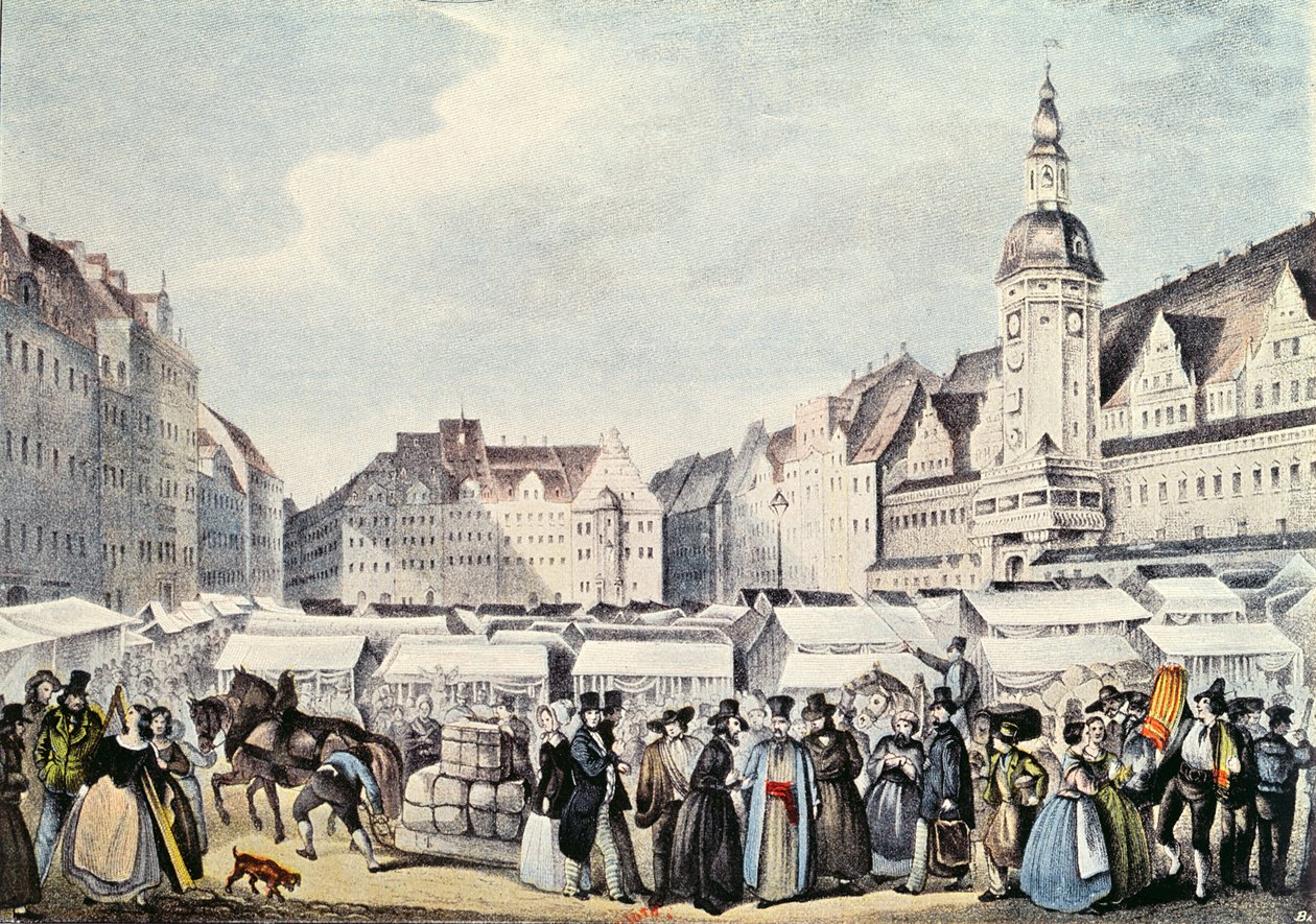 Leipzigin messut vuonna 1830 tekijältä German School