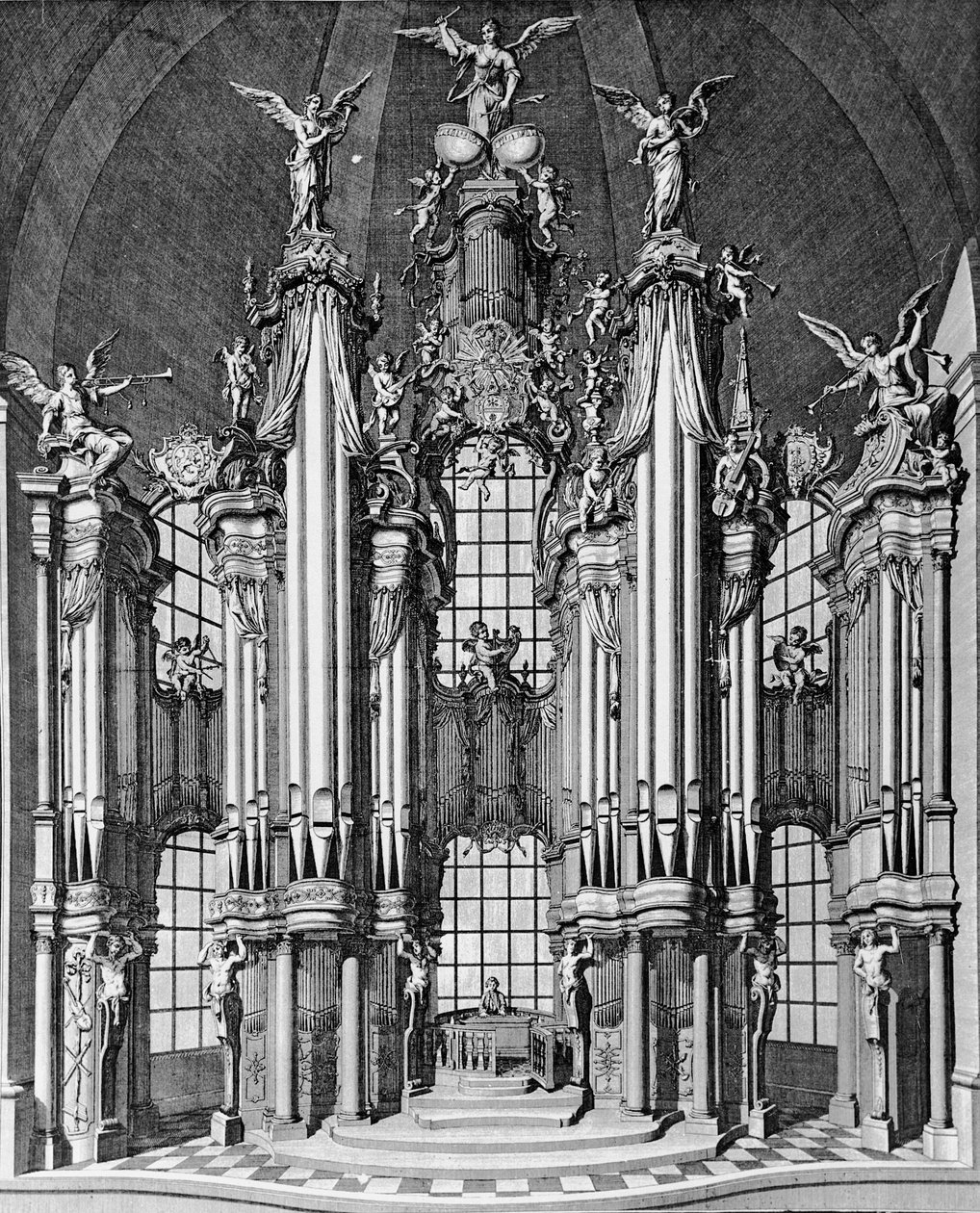 Urut St. Martinin basilikassa Weingartenissa tekijältä German School