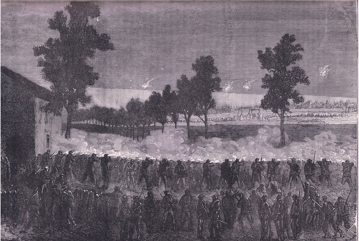 Casselin sarja, Cassells History of the War of the France ja Saksa, julkaisija Cassell and Company Limited, n. 1890 (litho) tekijältä German School