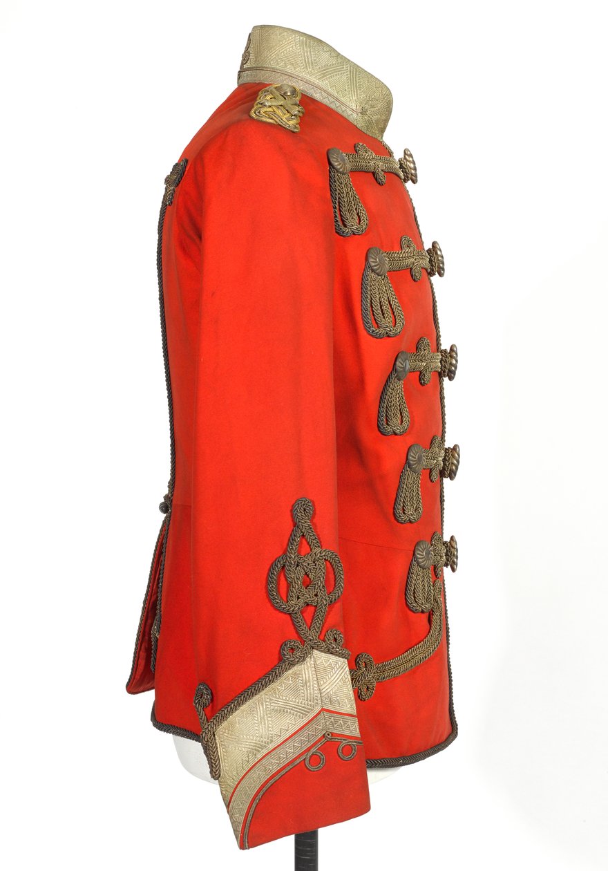 Tunika, HRH The Duke of Connaught, 3. Zieten Hussars, Saksan armeija, ennen 1914 (tunika) tekijältä German School