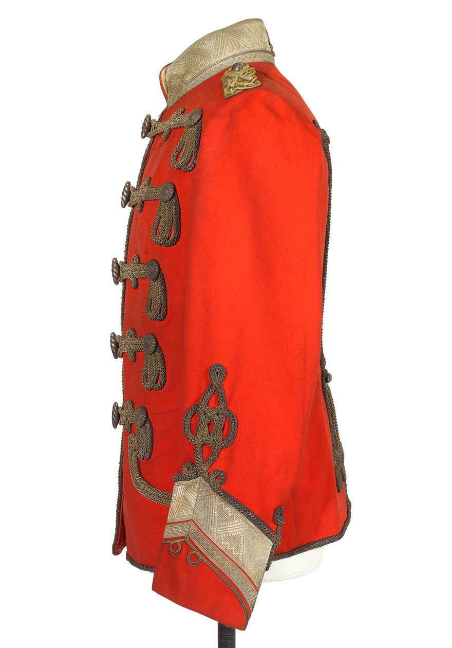 Tunika, HRH The Duke of Connaught, 3. Zieten Hussars, Saksan armeija, ennen 1914 (tunika) tekijältä German School