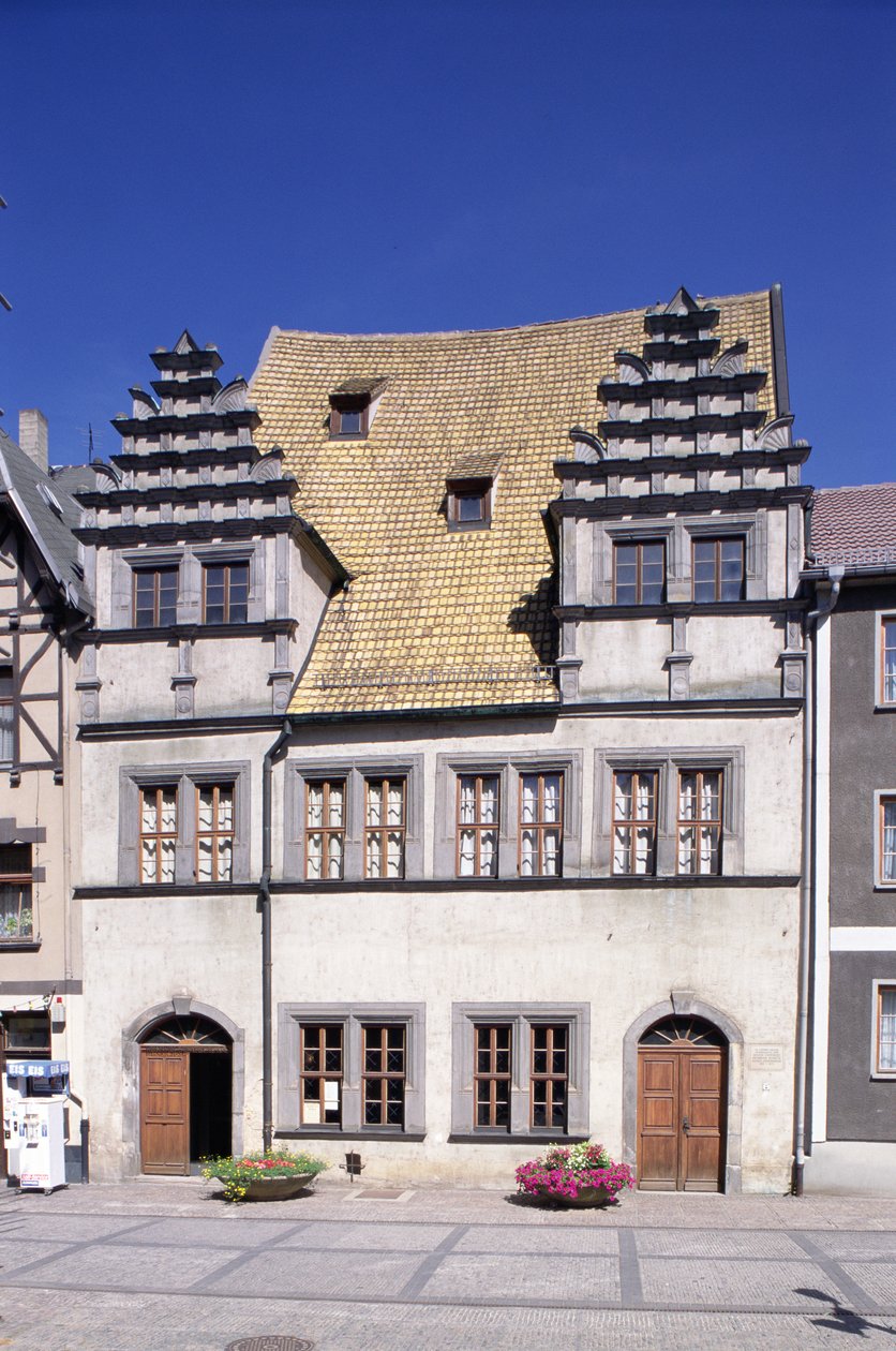 Näkymä Heinrich Schutzin talolle tekijältä German School