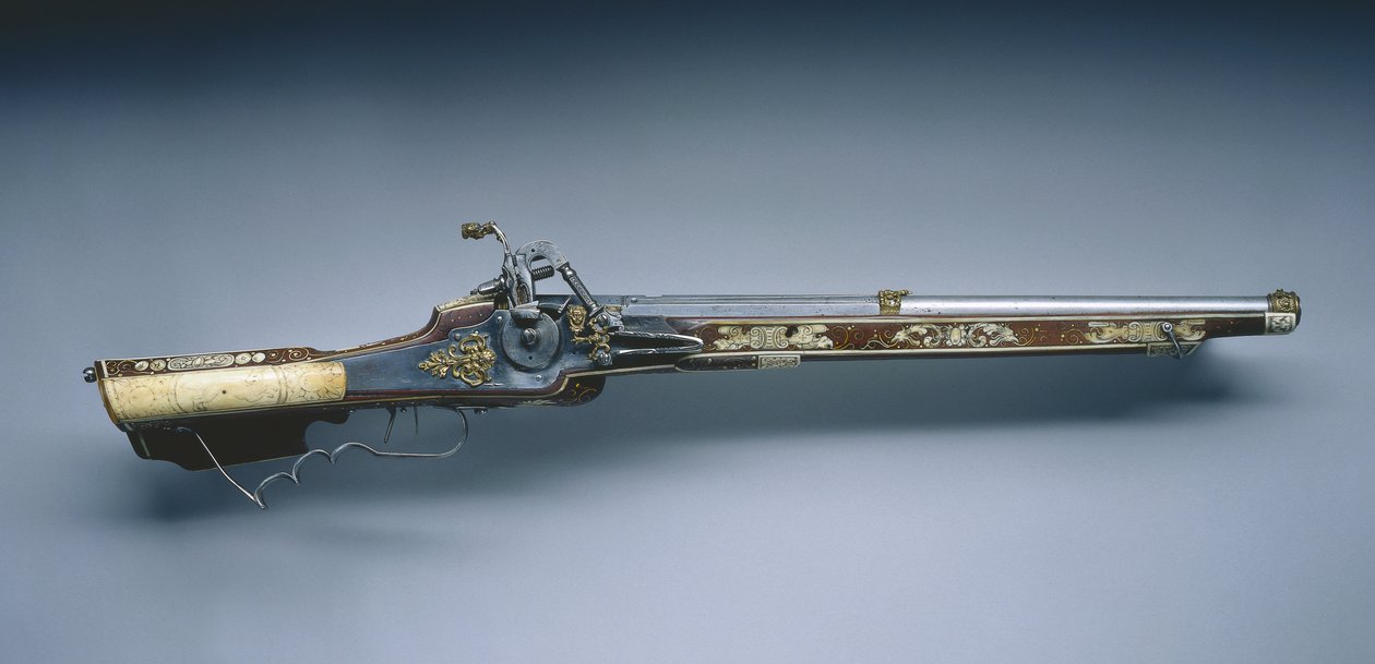 Pyörälukkokivääri, 1618 tekijältä German School