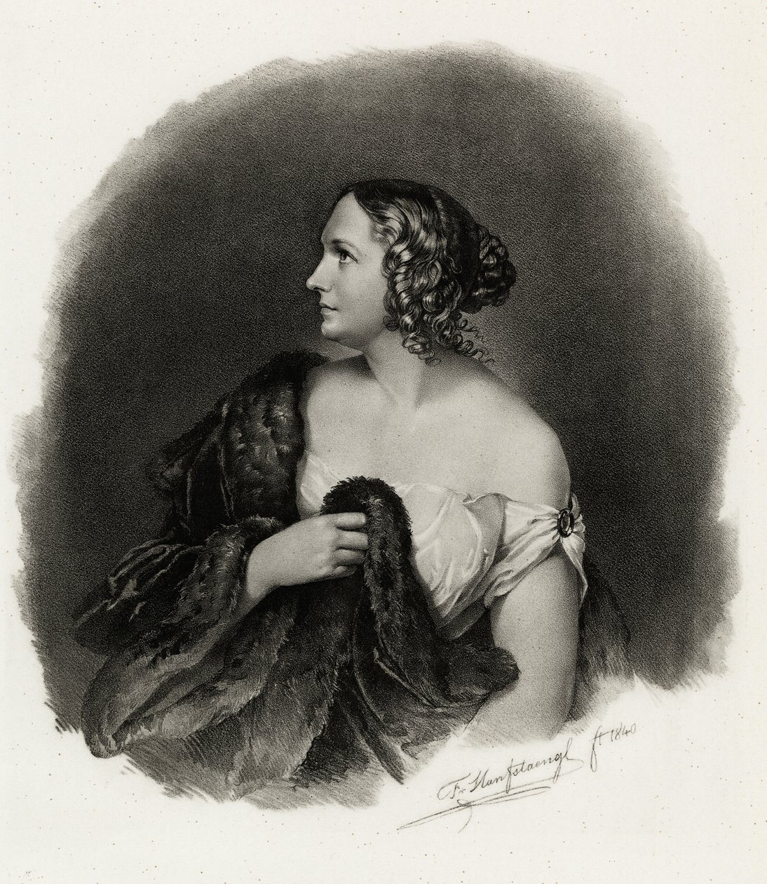 Wilhelmine Schröder-Devrient, 1884-90 (valokuva) tekijältä German School