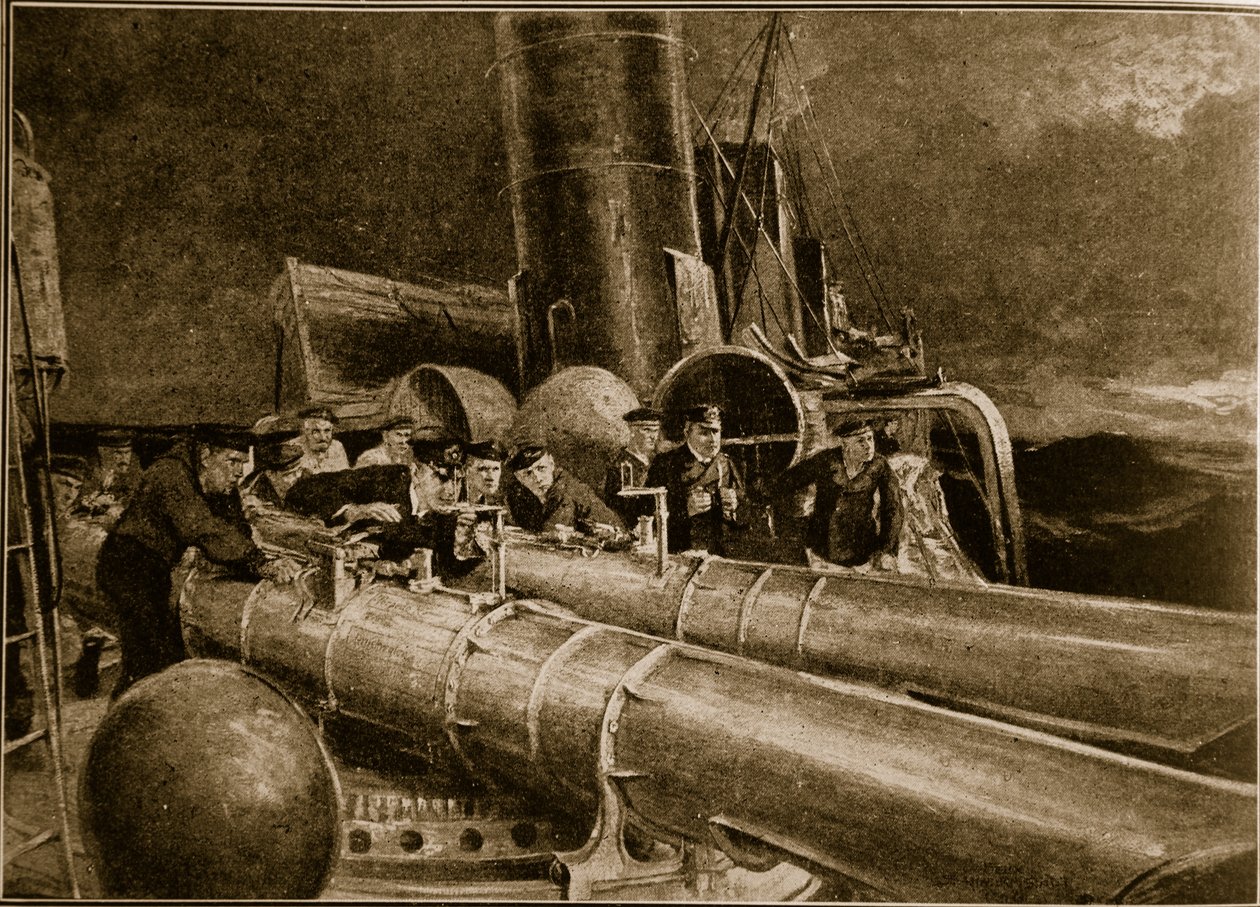 Saksan laivaston ollessa poissa Skager Rackista, 1914-1919 tekijältä German School