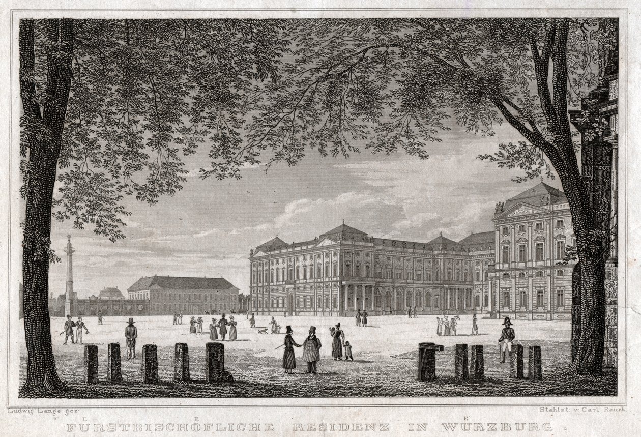 Wurzburg. (kaiverrus, n. 1850) tekijältä German School