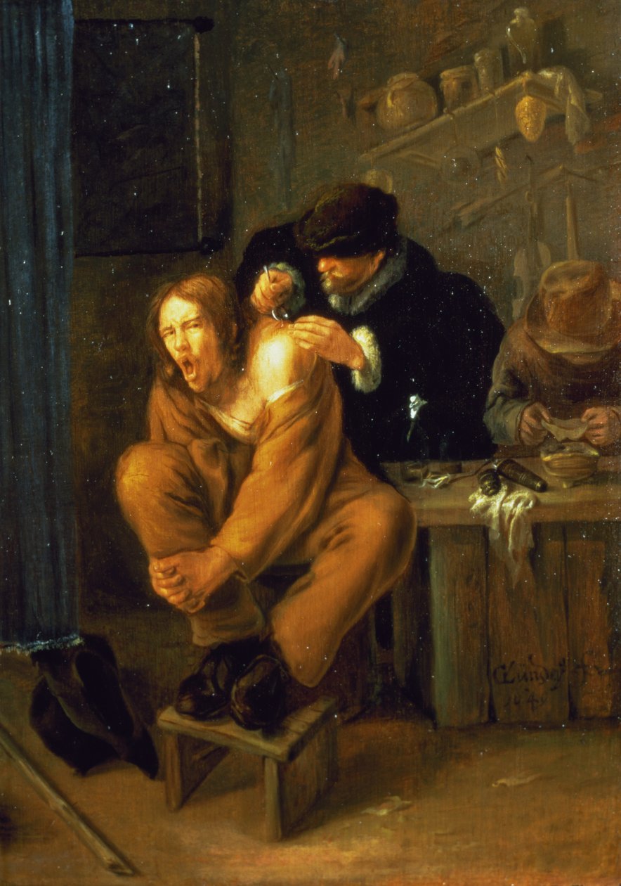 Kirurgi, 1649 tekijältä Gerrit Lundens