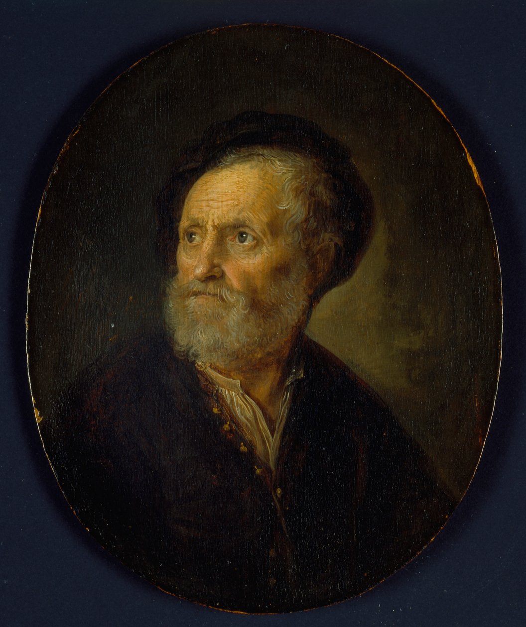 Miehen rintakuva, n. 1635-1640 tekijältä Gerrit Dou