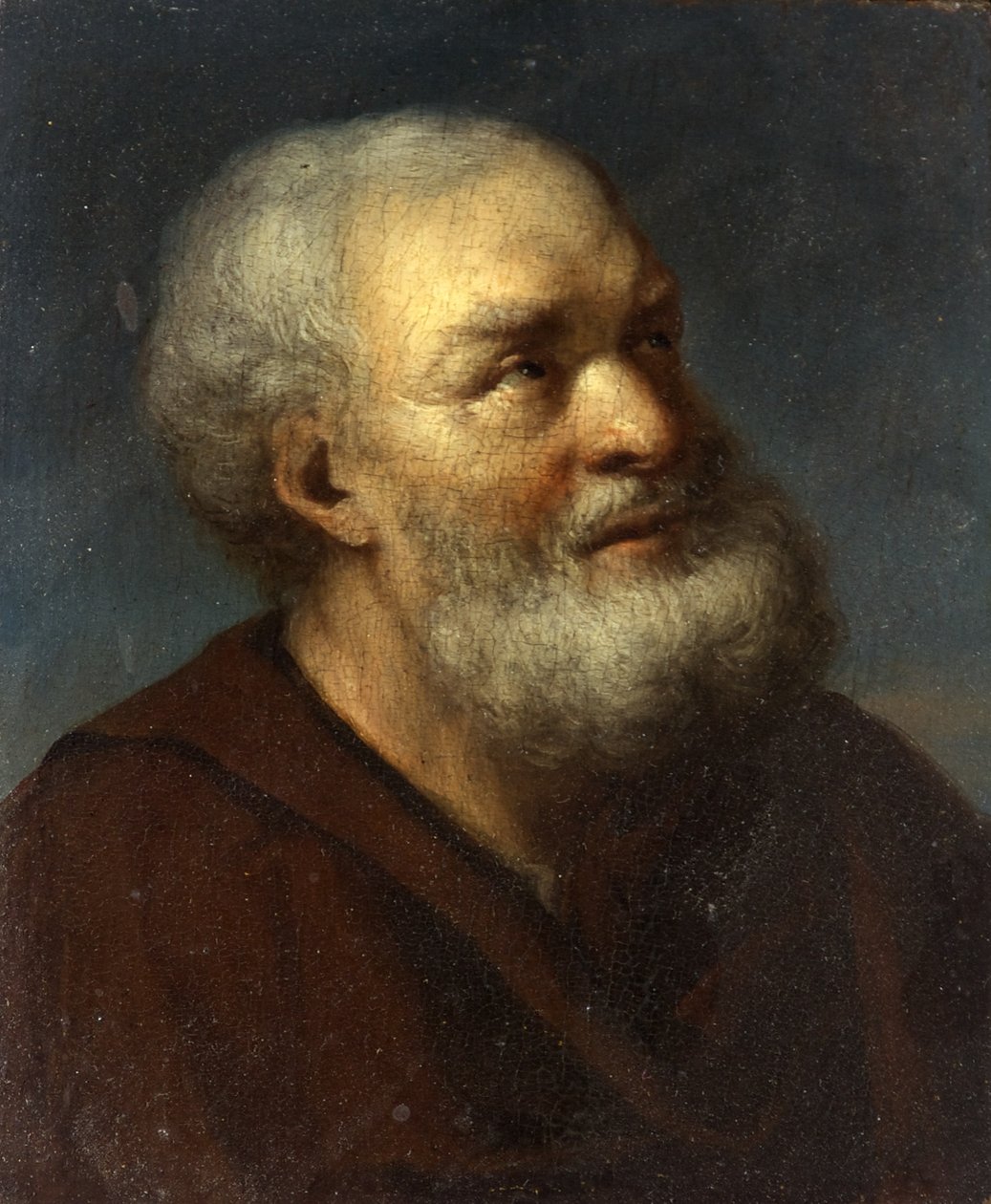 A Saint, n. 1650-1700 (öljy levylle) tekijältä Gerrit Dou