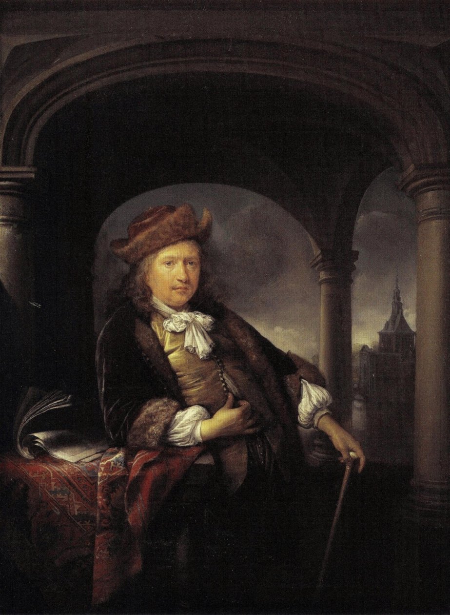 Omakuva viisikymppisenä tekijältä Gerrit Dou