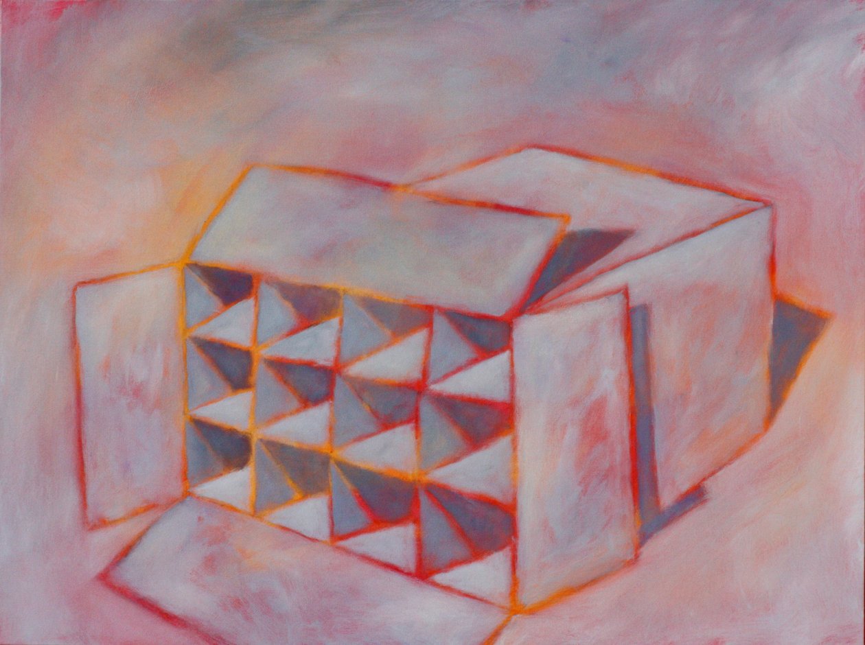 A Very Emotional Box, 2022 (akryyli kankaalle) tekijältä Gerrit Greve