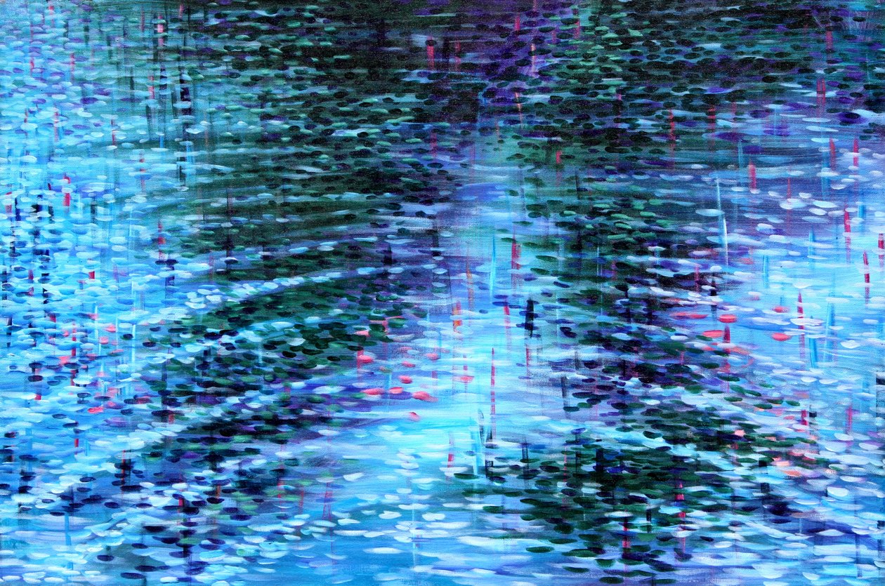 Sininen Lakeside Ripples tekijältä Gerrit Greve