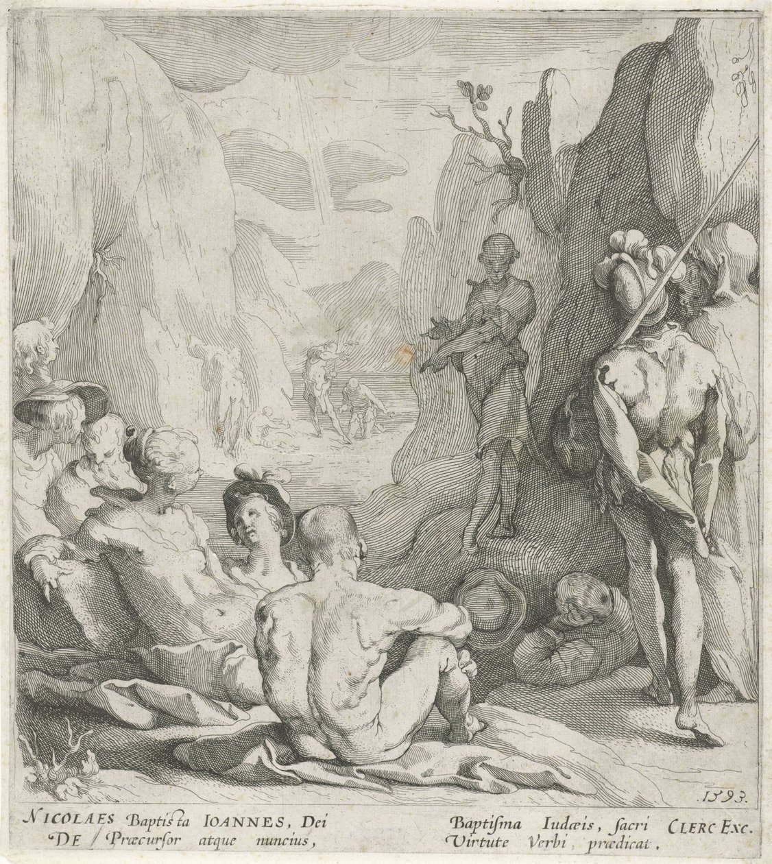 Johannes Kastajan saarna tekijältä Gerrit Pietersz. Sweelink